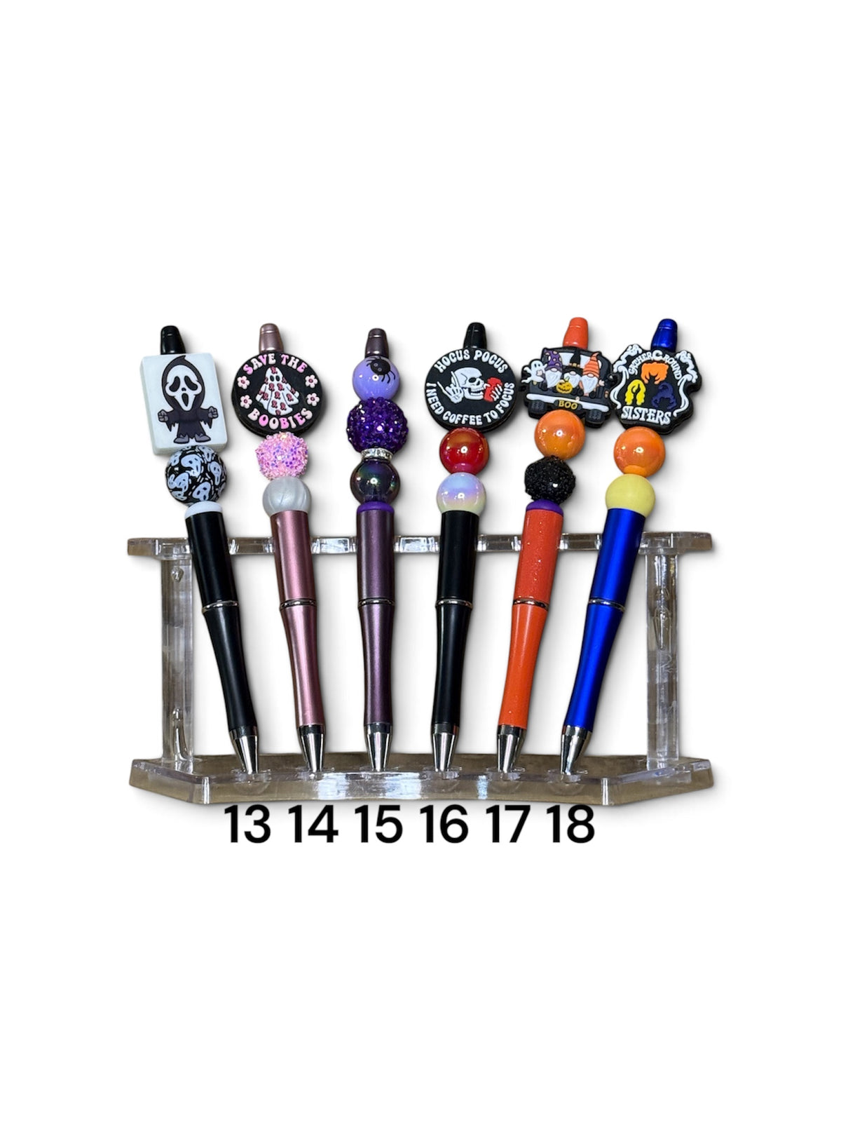 Halloween Beaded Pens 3