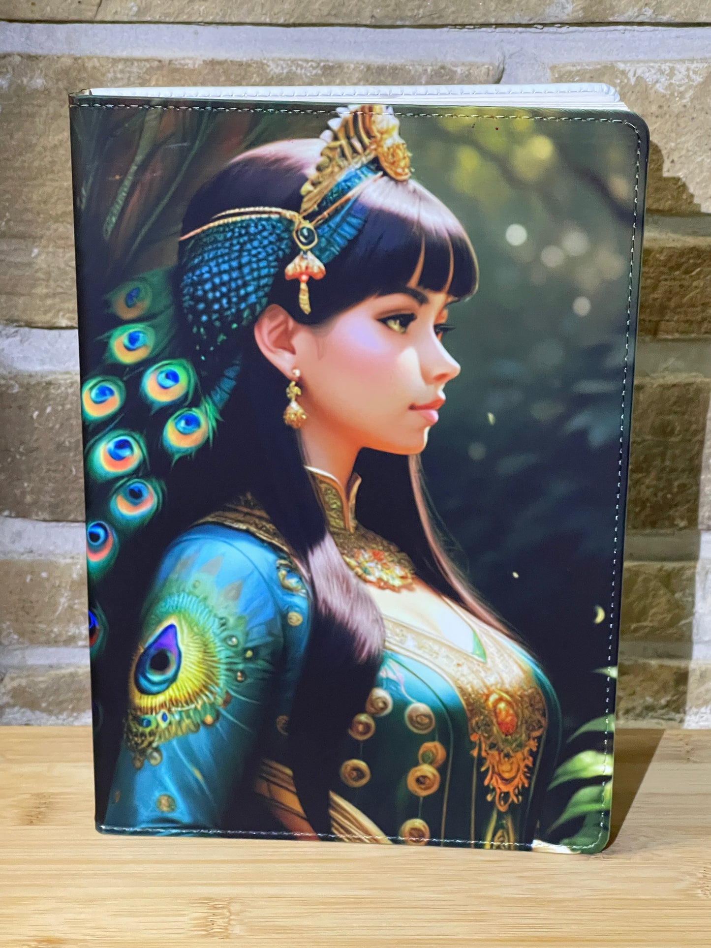 THE PEACOCK PRINCESS NOTEBOOK/JOURNAL