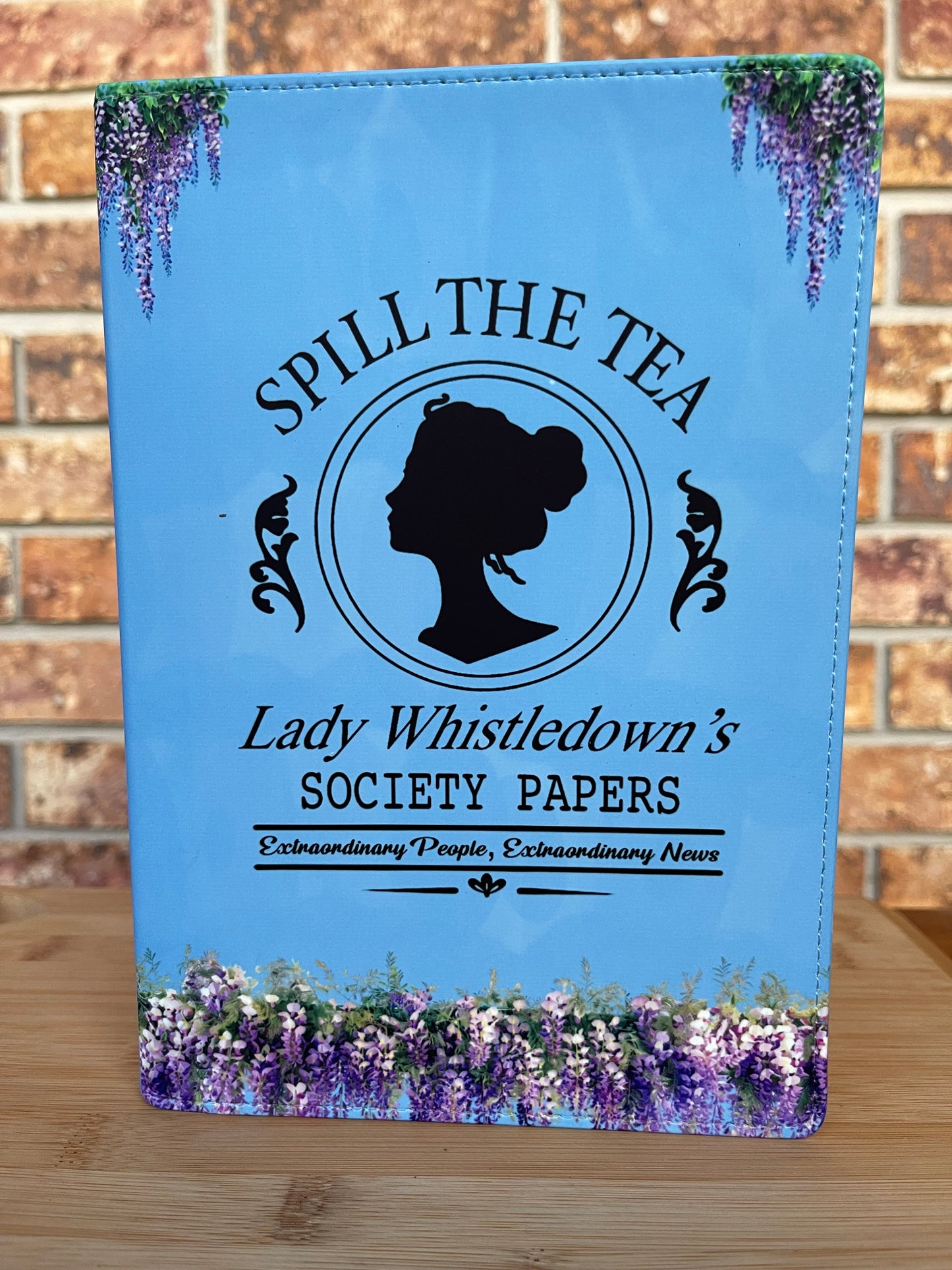 LADY WHISTLEDOWN INSPIRED NOTEBOOK/JOURNAL