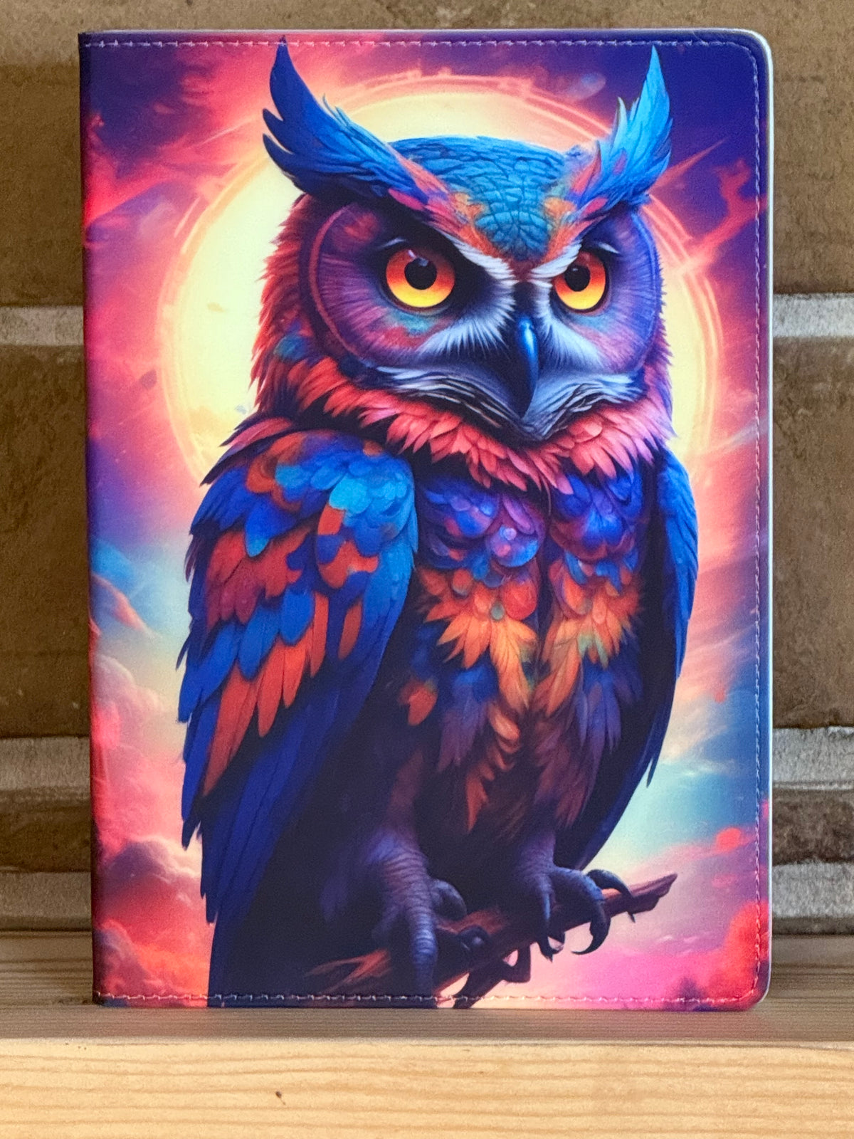 VIBRANT OWL NOTEBOOK/JOURNAL