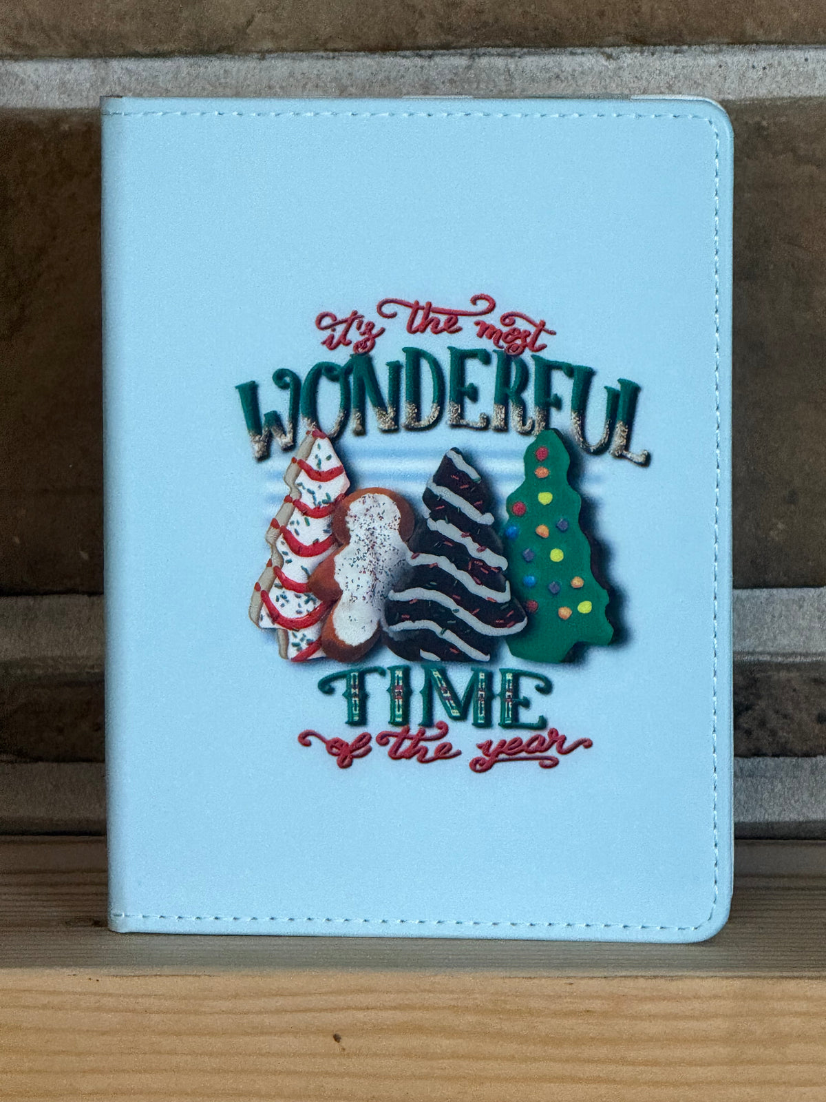 CHRISTMAS TREE CAKES NOTEBOOK/JOURNAL