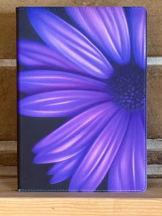 PURPLE FLOWER NOTEBOOK/JOURNAL