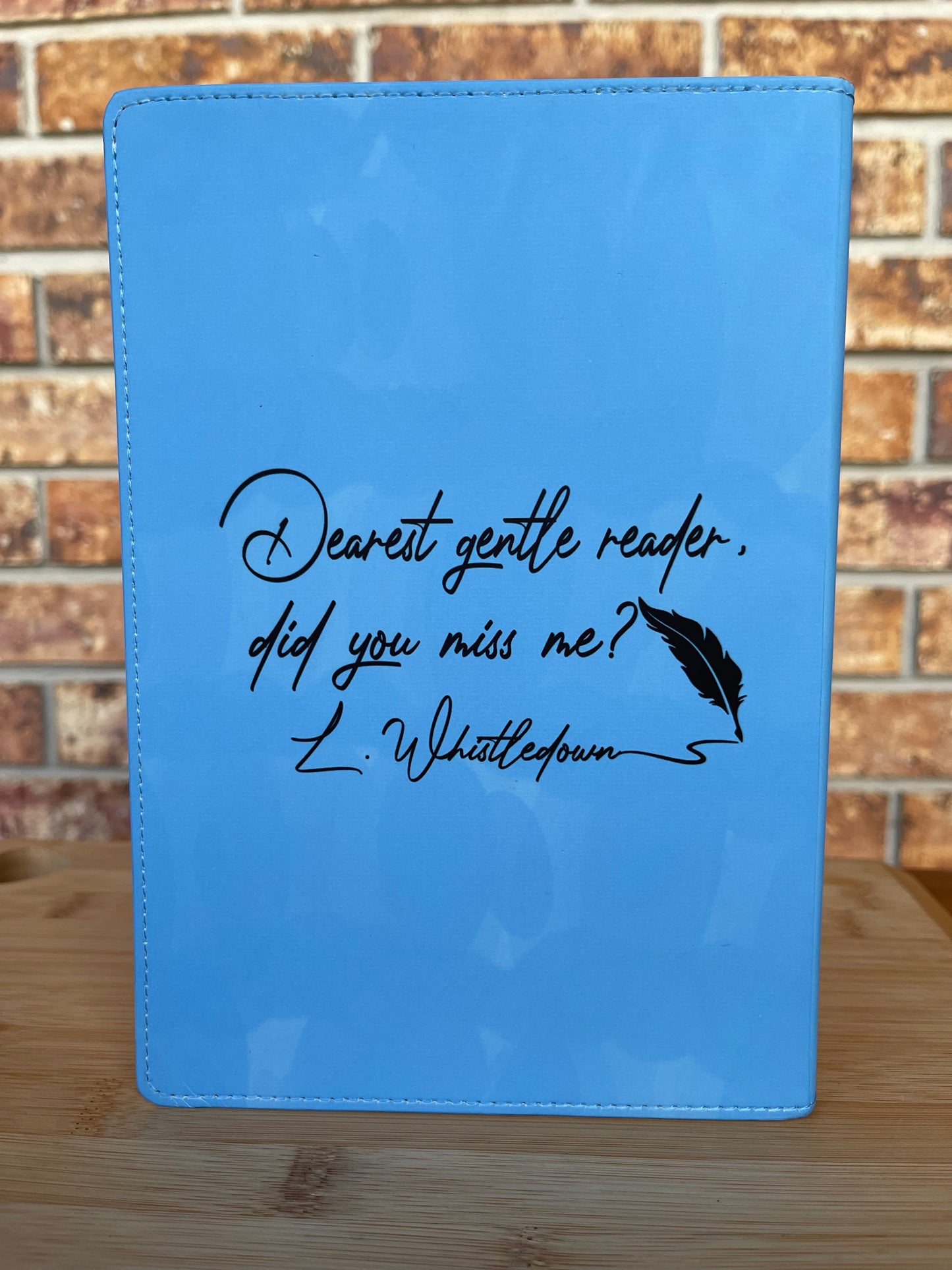 LADY WHISTLEDOWN INSPIRED NOTEBOOK/JOURNAL