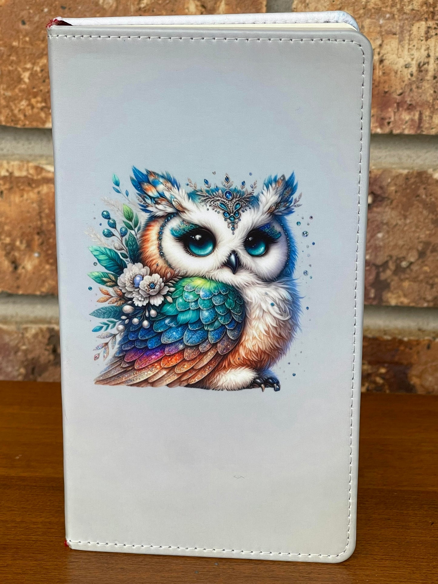 WHIMSICAL OWL A6 NOTEBOOK/JOURNAL-R