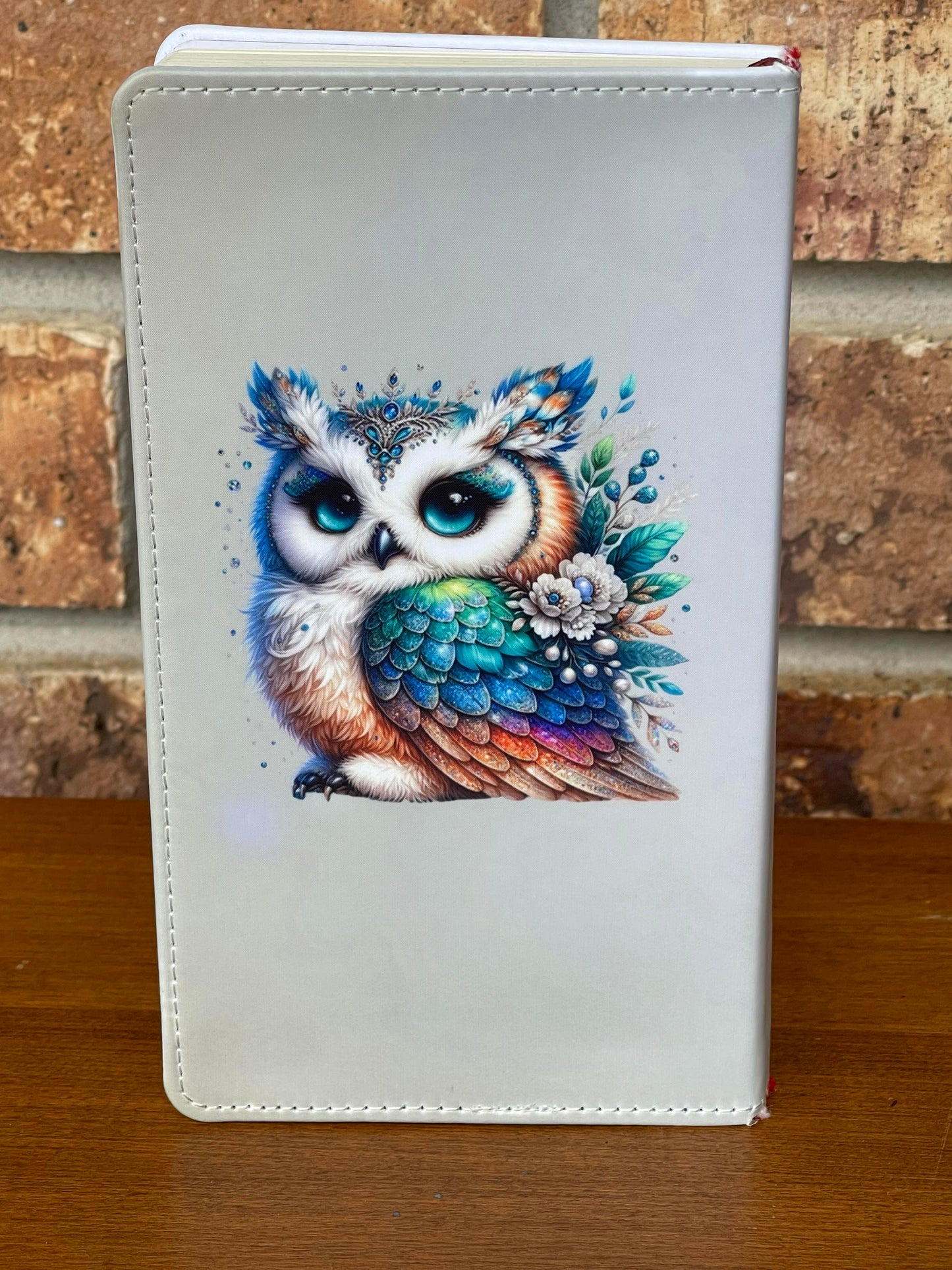 WHIMSICAL OWL A6 NOTEBOOK/JOURNAL-R